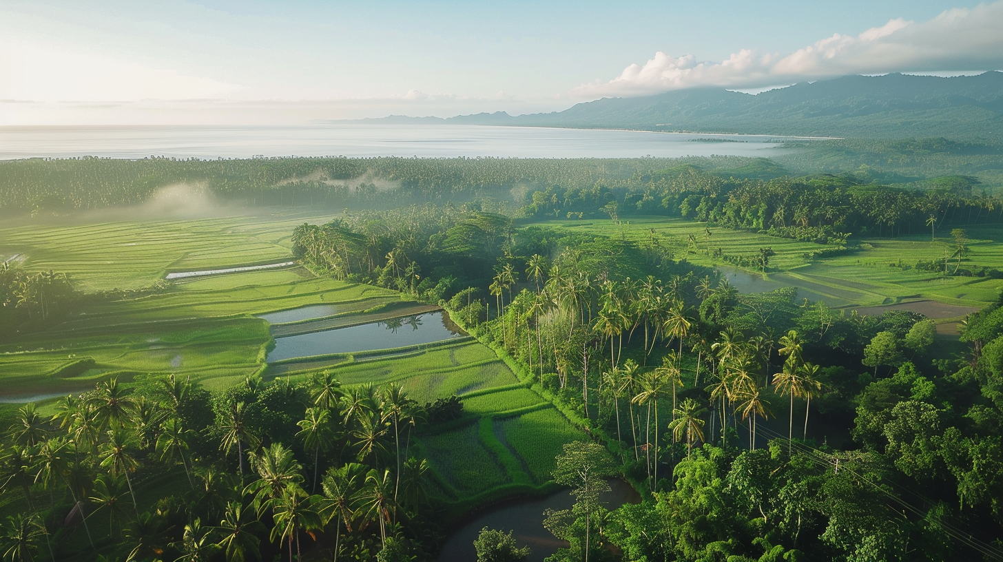 Rice fields